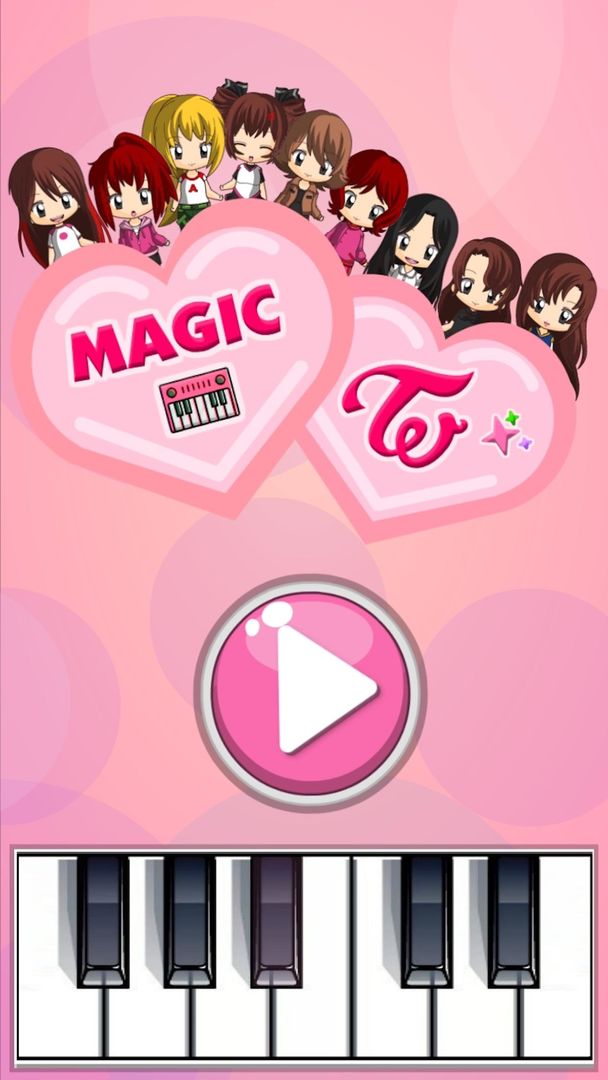 Screenshot of Magic Tiles - TWICE Edition (K-Pop)