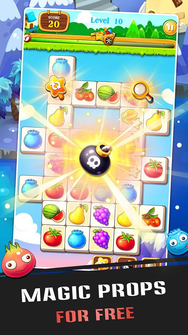 Onet - Fruit Link screenshot game