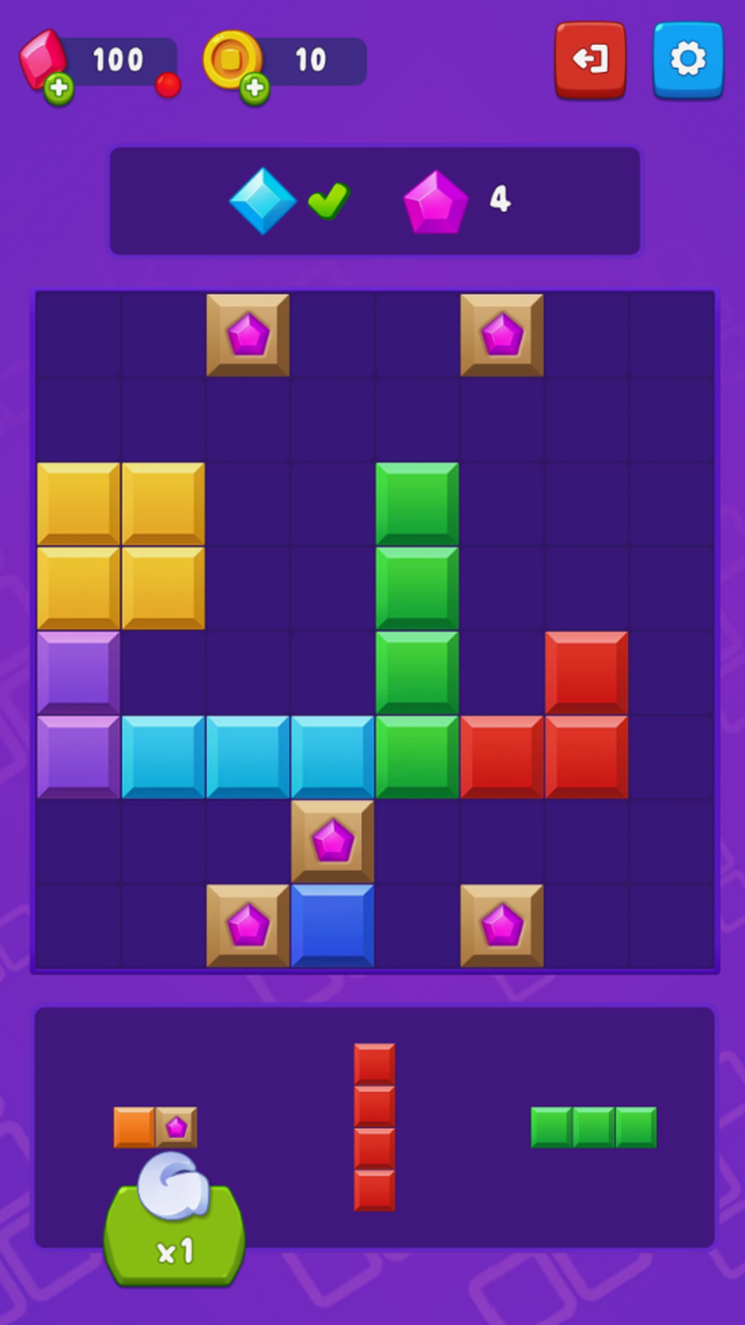 Скриншот игры Block Puzzle Master