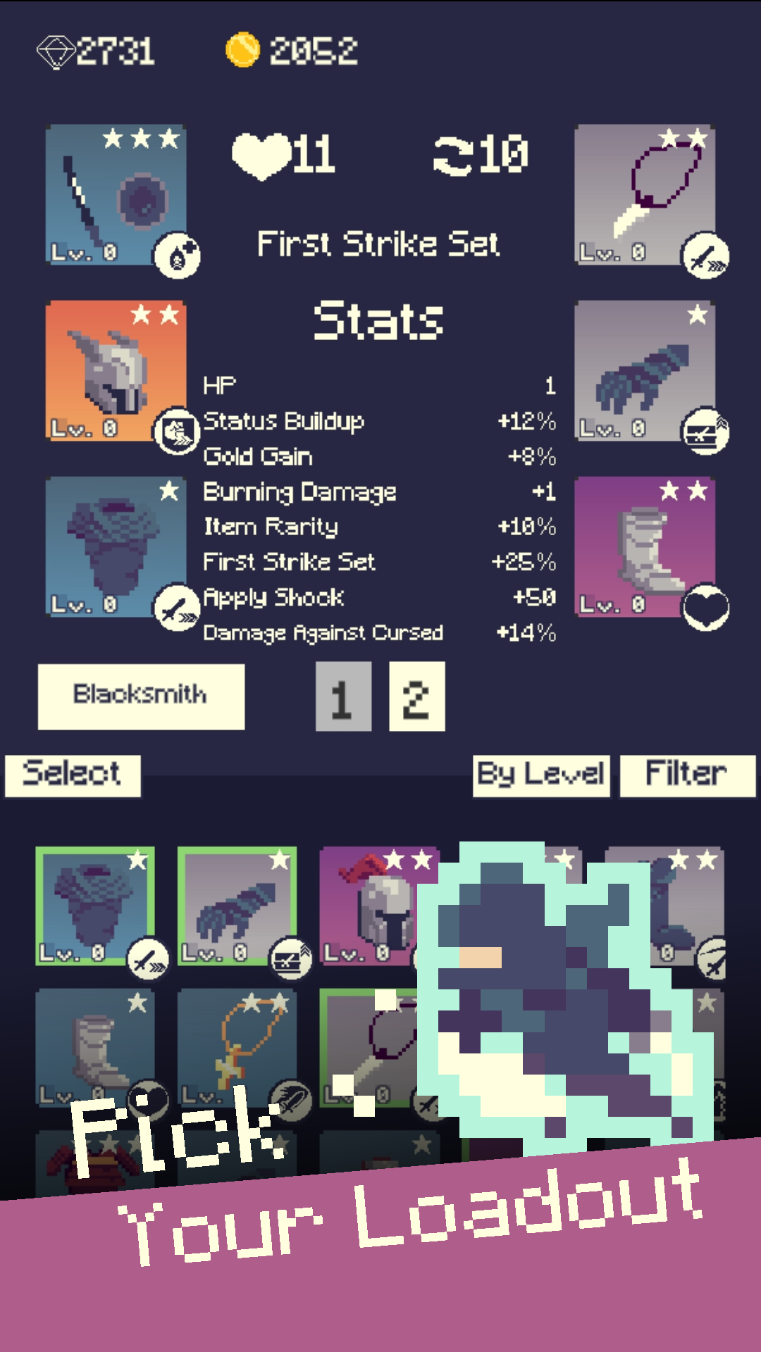 Momentum: Turn Based Roguelite Game Screenshot