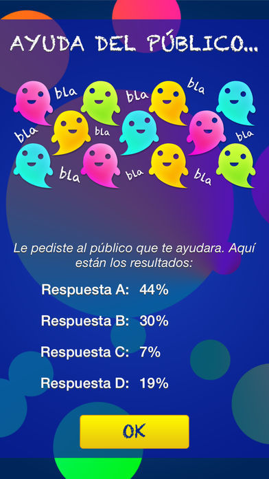 Quiz Millonario Kids Español 6-12 screenshot game
