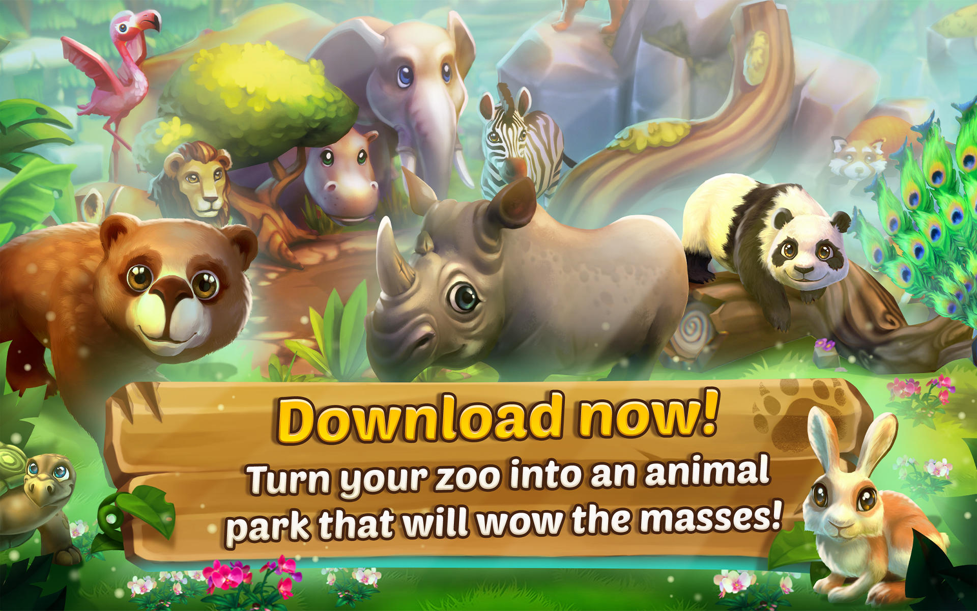 Zoo 2: Animal Park Game Screenshot