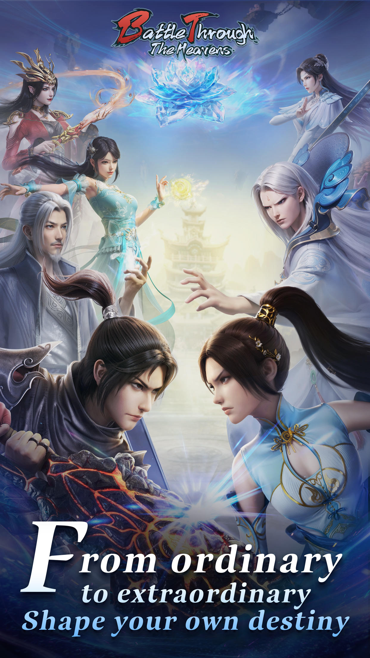 Battle Through the Heavens Game Screenshot