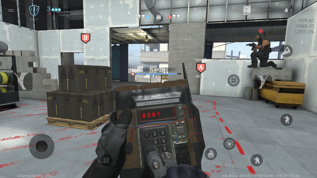 Combat Master Mobile FPS ภาพหน้าจอเกม