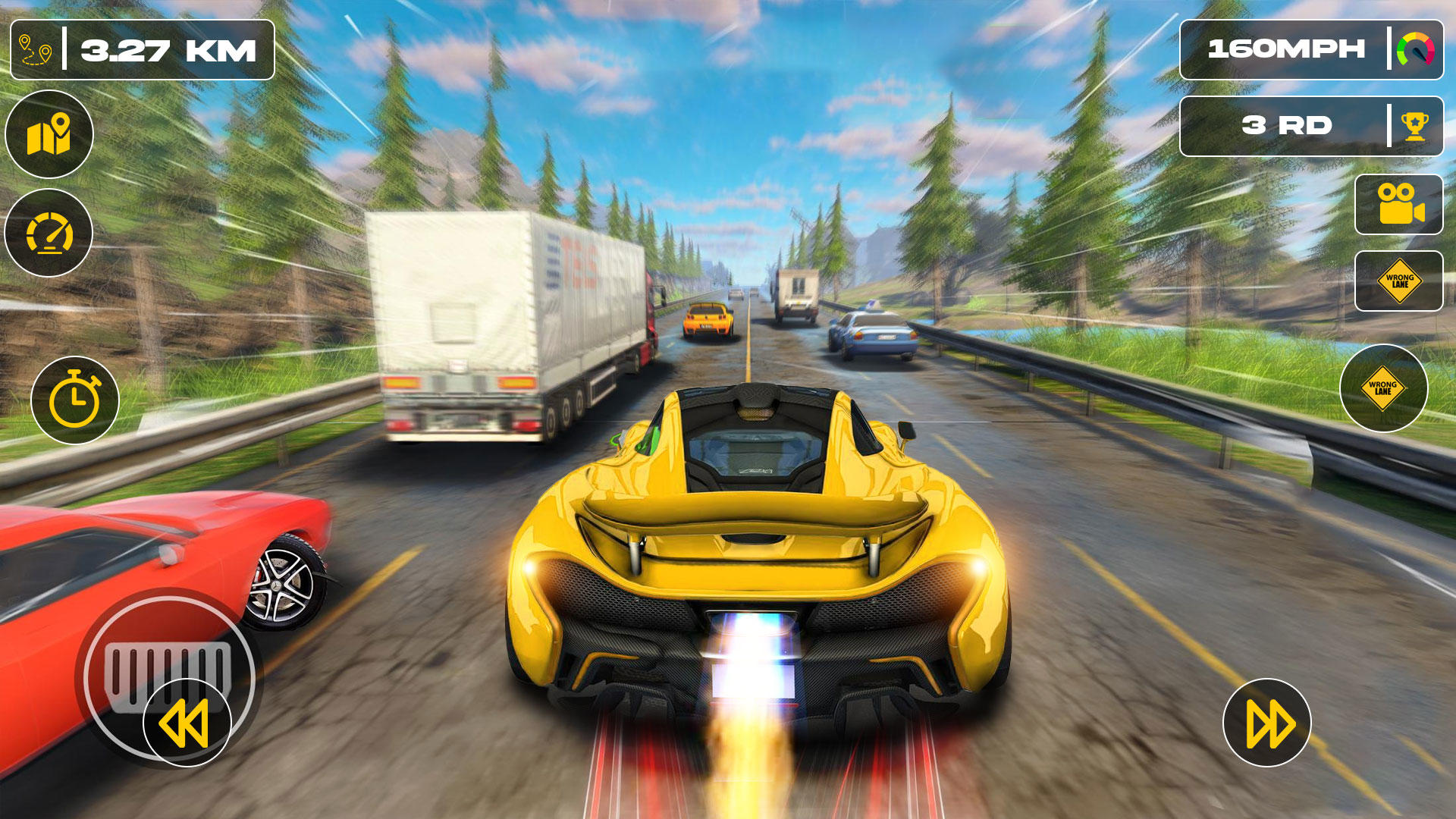 Highway Traffic Carx Racing 遊戲截圖