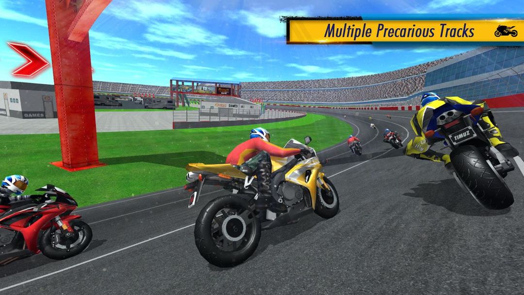 Screenshot of Bike Racing Game