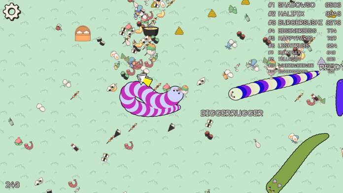 SushiParty.io Game Screenshot