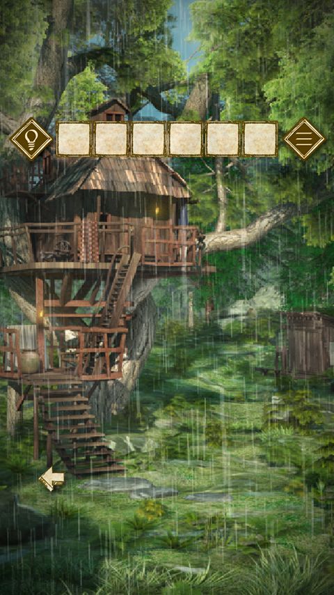 脱出ゲーム 少女と雨の森 게임 스크린 샷