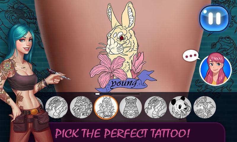 Tattoo Master Game Screenshot