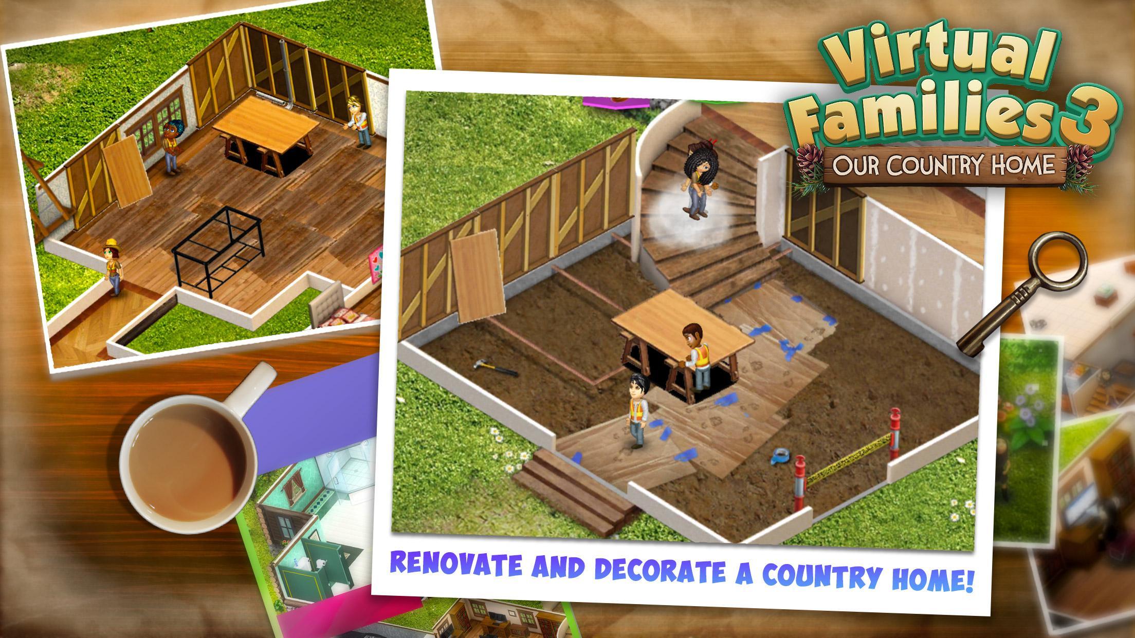 Virtual Families 3 ゲームのスクリーンショット