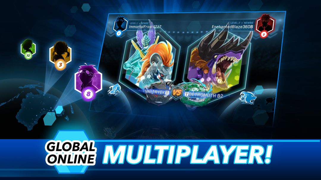 Screenshot of BEYBLADE BURST app