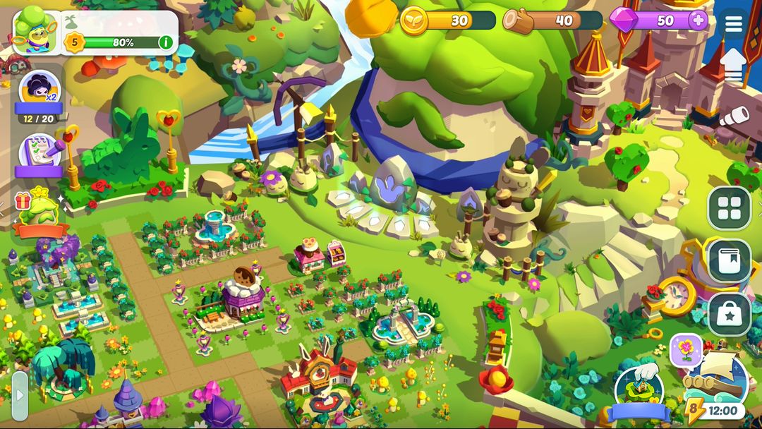 Merge Fantasy Island ภาพหน้าจอเกม