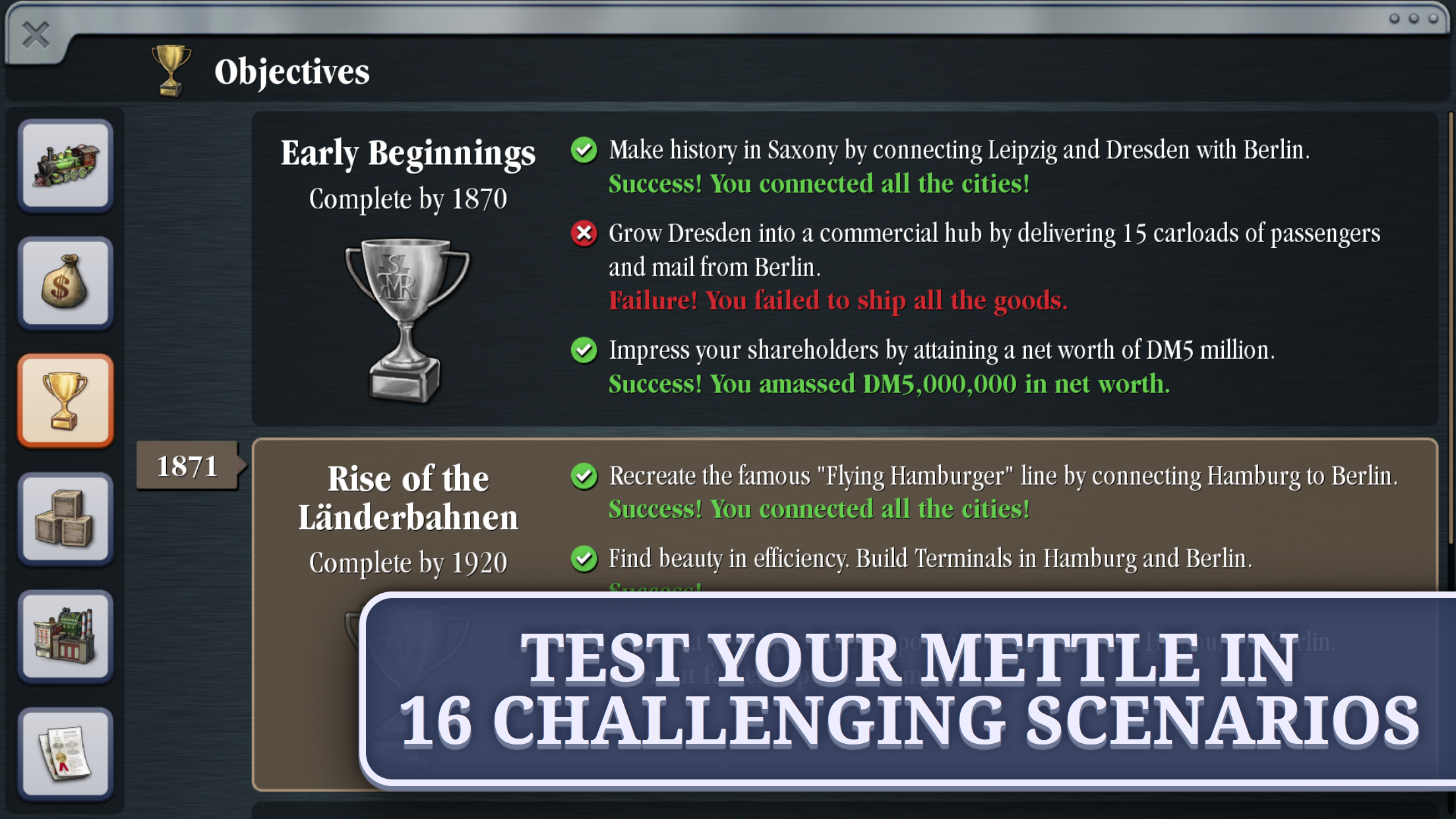 Sid Meier's Railroads! Game Screenshot