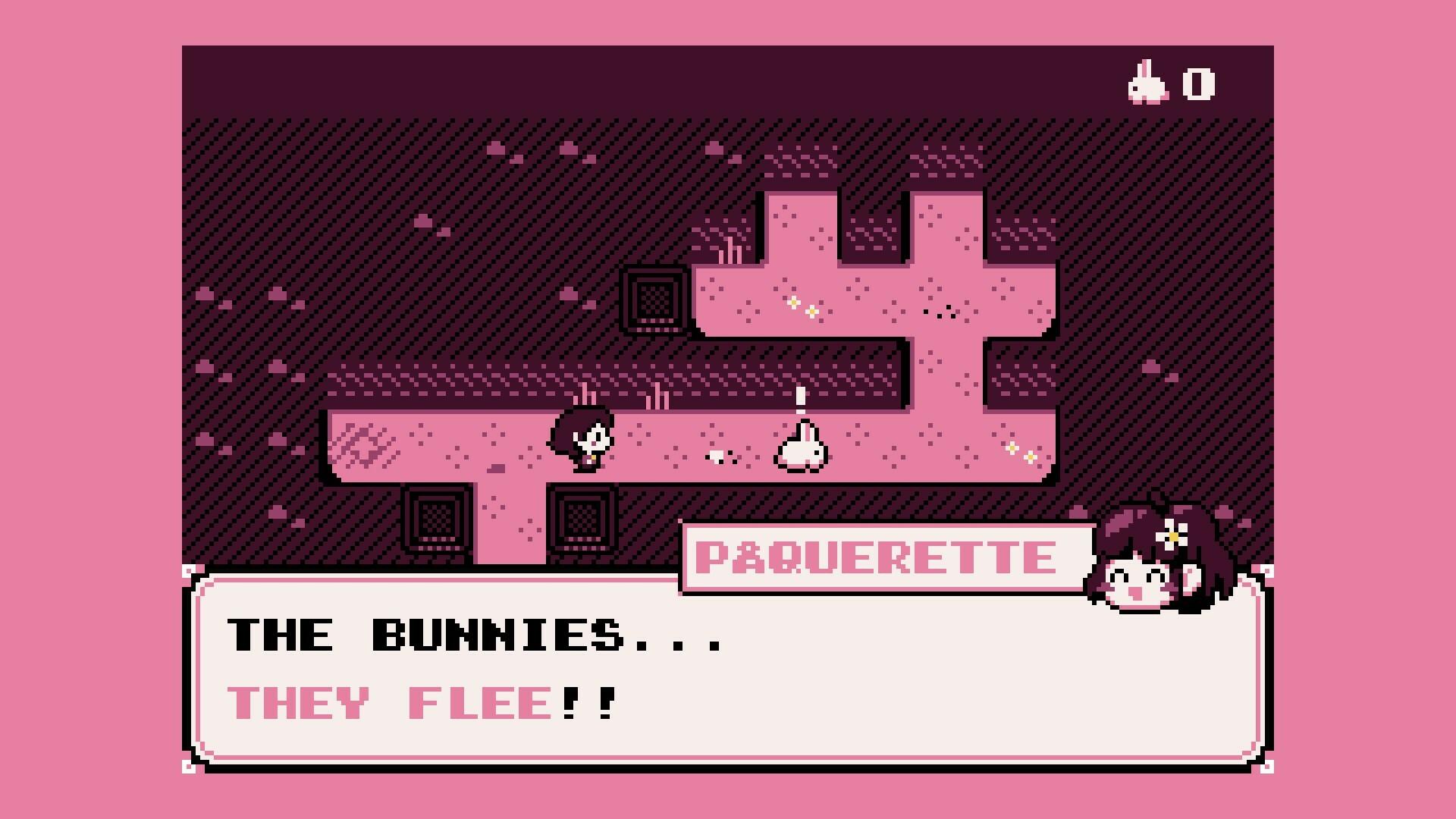 Paquerette Down the Bunburrows Game Screenshot