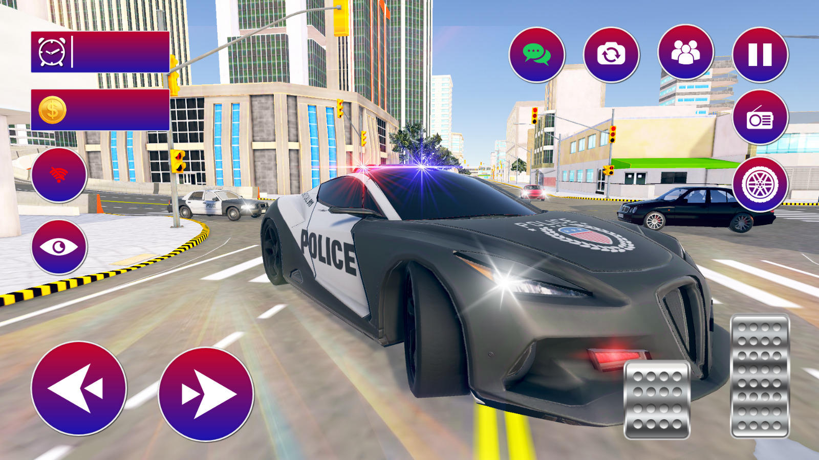 Police Car Drive: Police Games 遊戲截圖