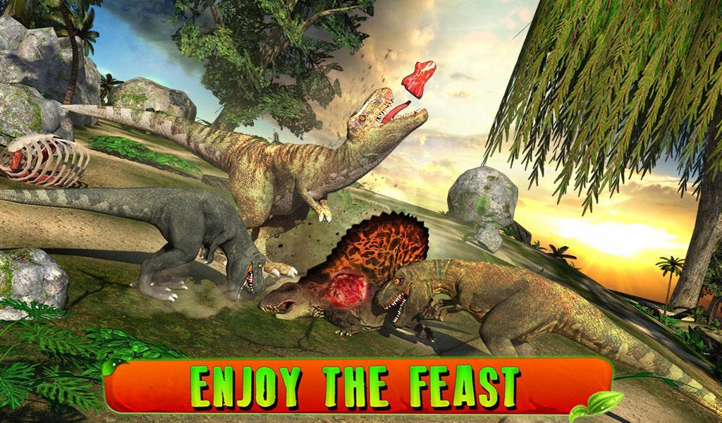 Ultimate T-Rex Simulator 3D Game Screenshot