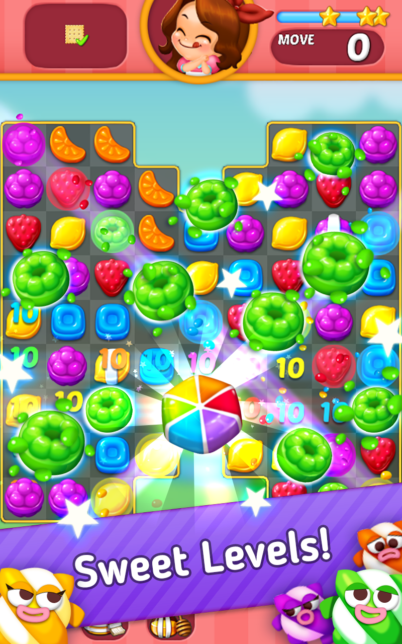 Delicious Sweets: Fruity Candy Game Screenshot