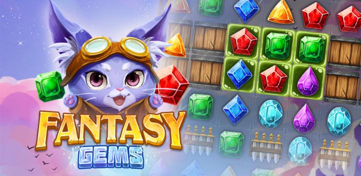 Banner of Fantasy Gems : Match 3 Puzzle 1.1.2