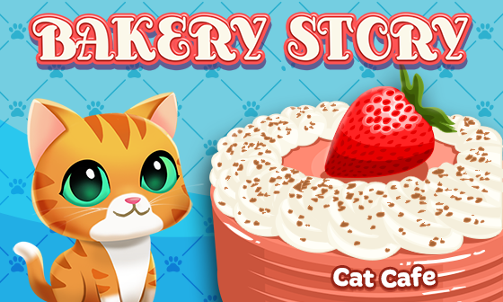 Bakery Story: Cats Cafe Game Screenshot