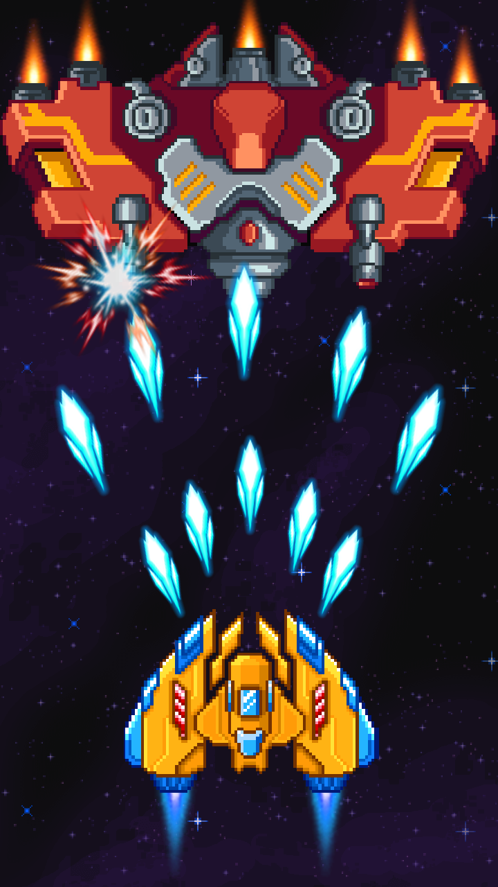Alien War - Space Shooter ภาพหน้าจอเกม