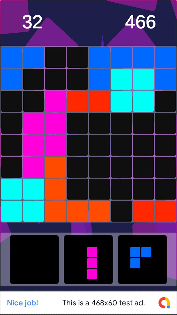 Screenshot of Color Puzzle Blocks