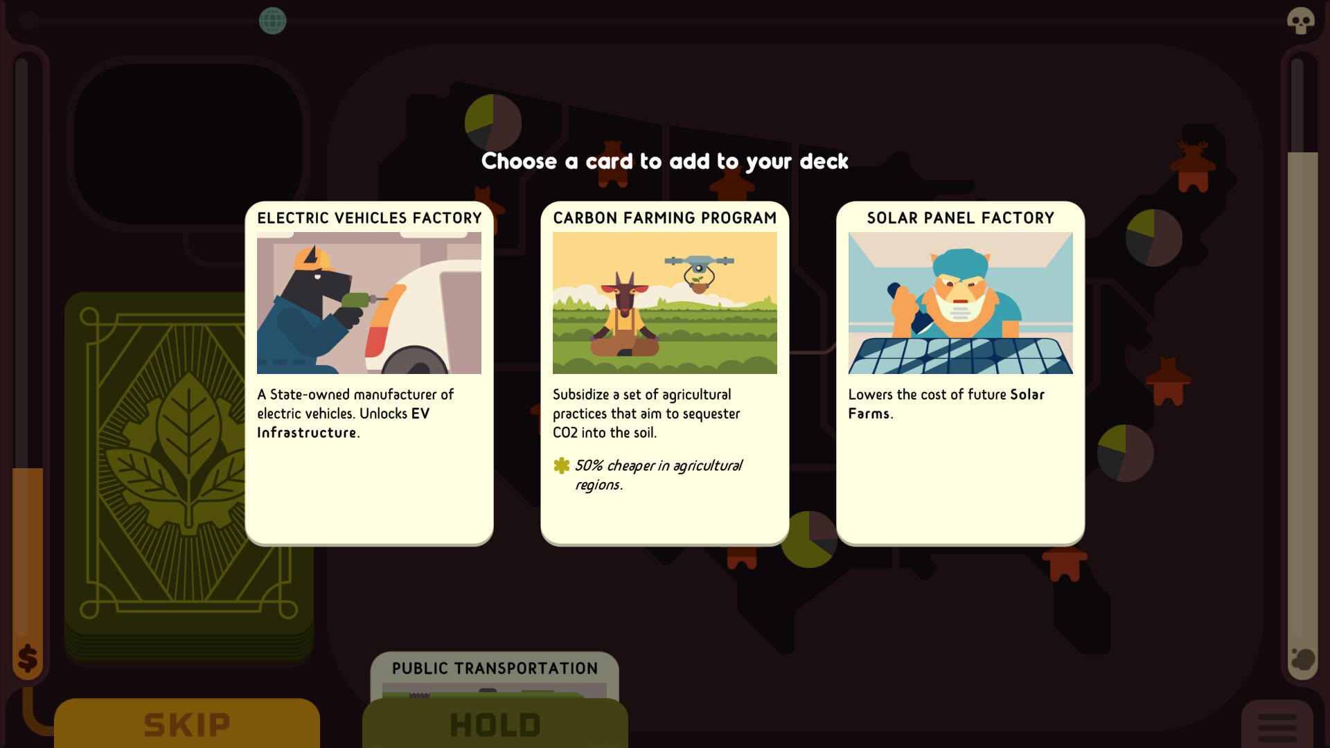 Green New Deal Simulator screenshot game