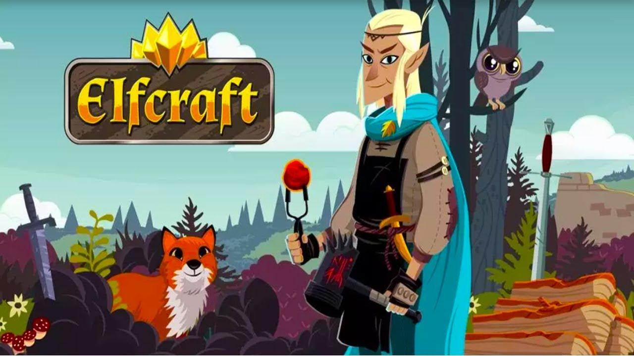 Screenshot of the video of Elfcraft - 组合并消除石头