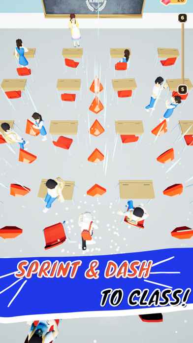 Screenshot 2 of Class Rush: Endless Runner Fun 