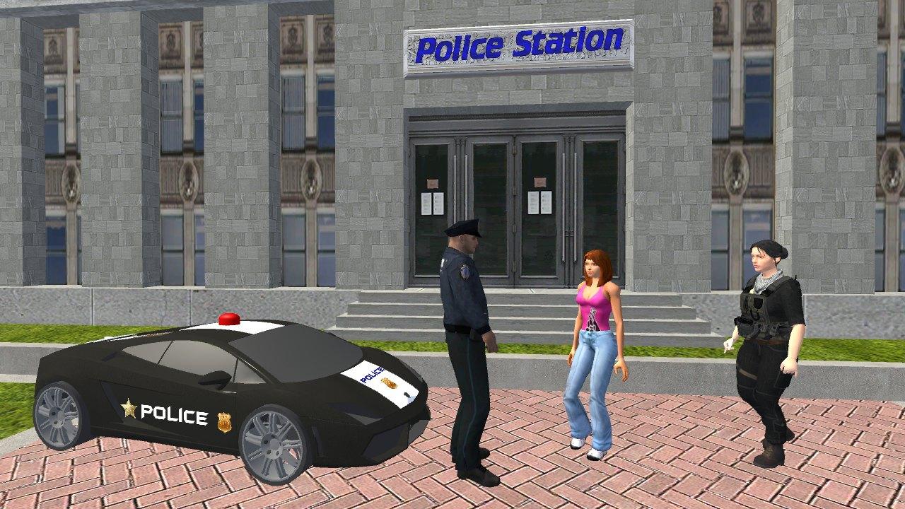 jogos de carros policia 3d versão móvel andróide iOS apk baixar  gratuitamente-TapTap