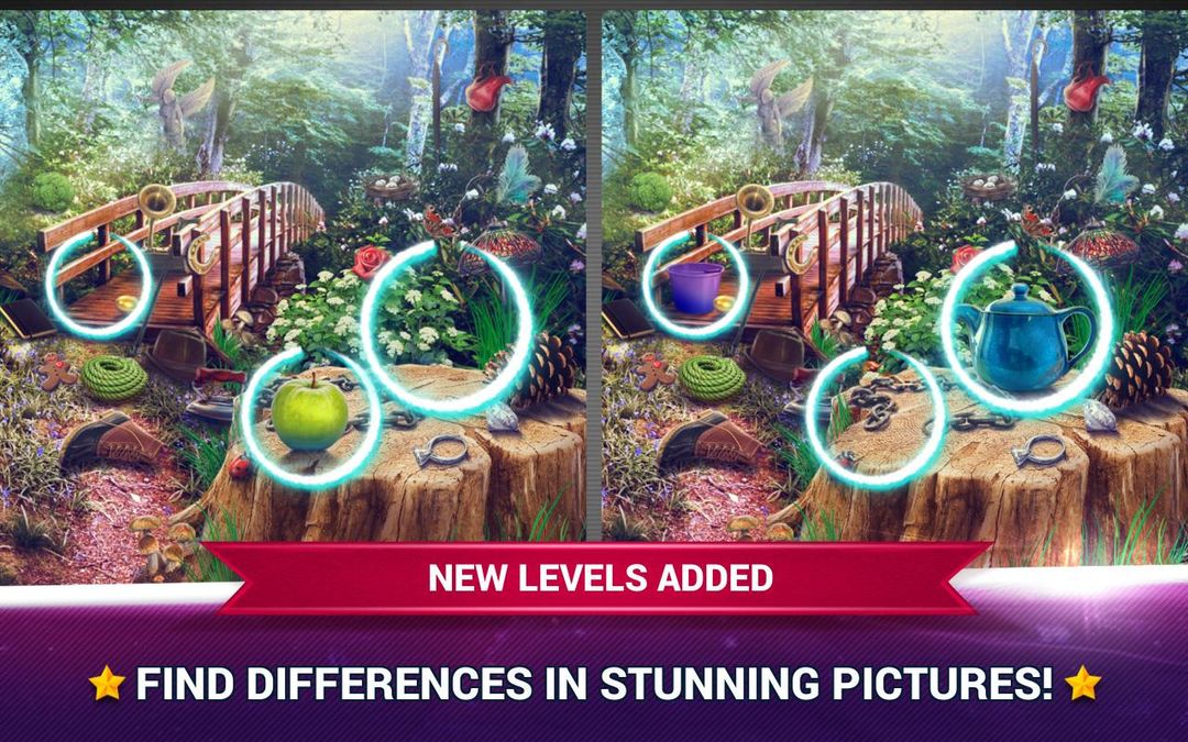 Find the Difference Fairy Tale ภาพหน้าจอเกม
