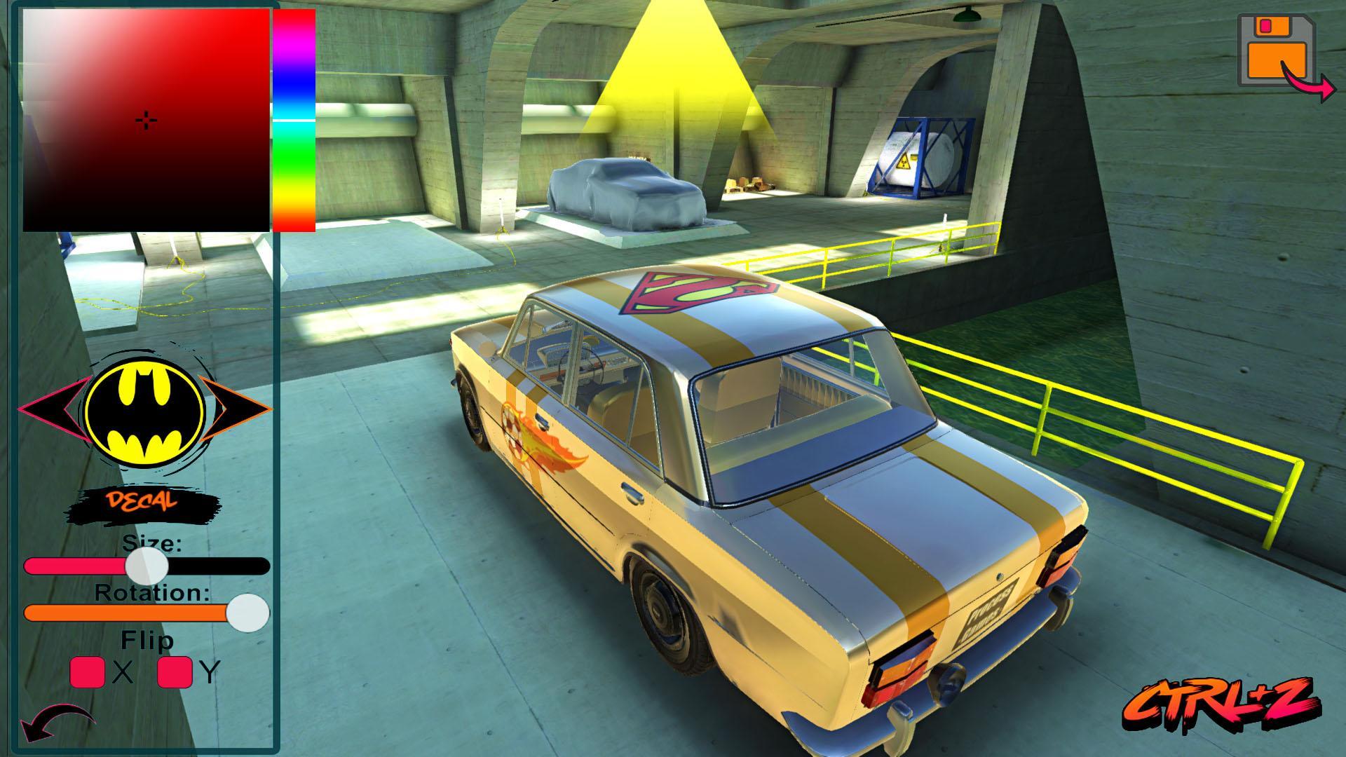 Screenshot of Tofas Drift Simulator