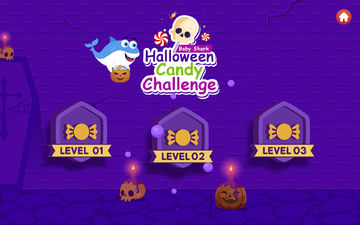 Baby Shark - Candy Challenge Game Screenshot