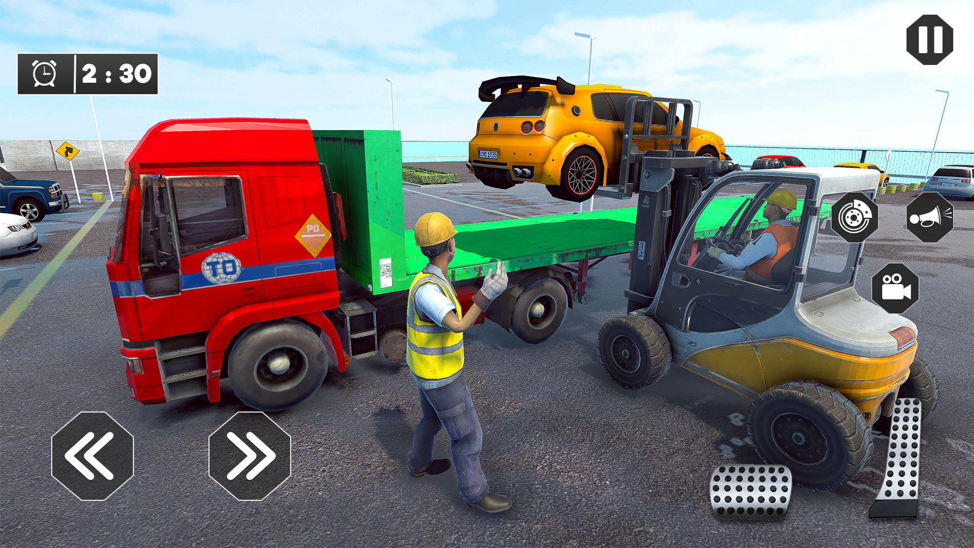 Screenshot of US Oil Tanker Truck Games Sim