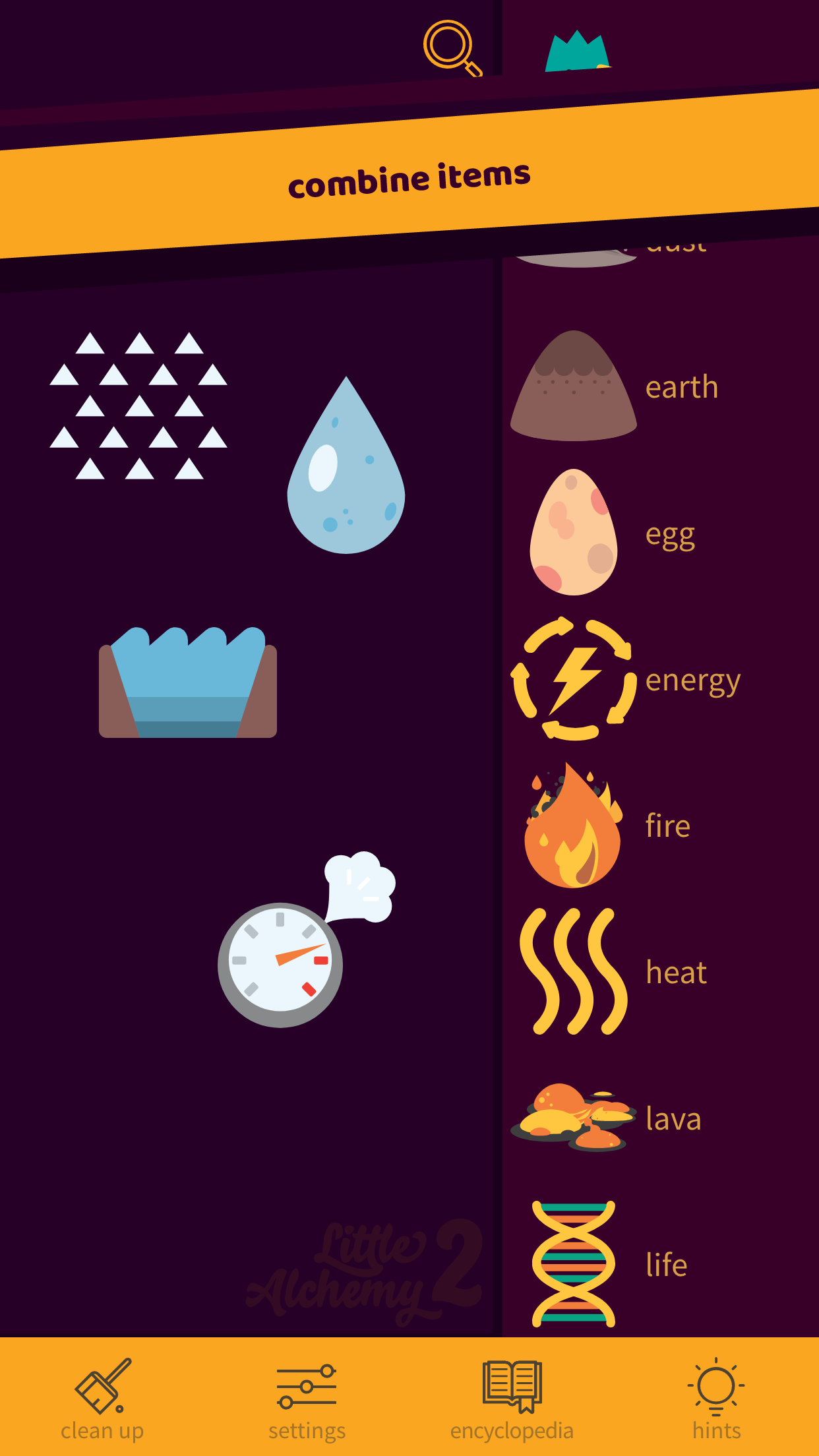 Little Alchemy 2 게임 스크린샷