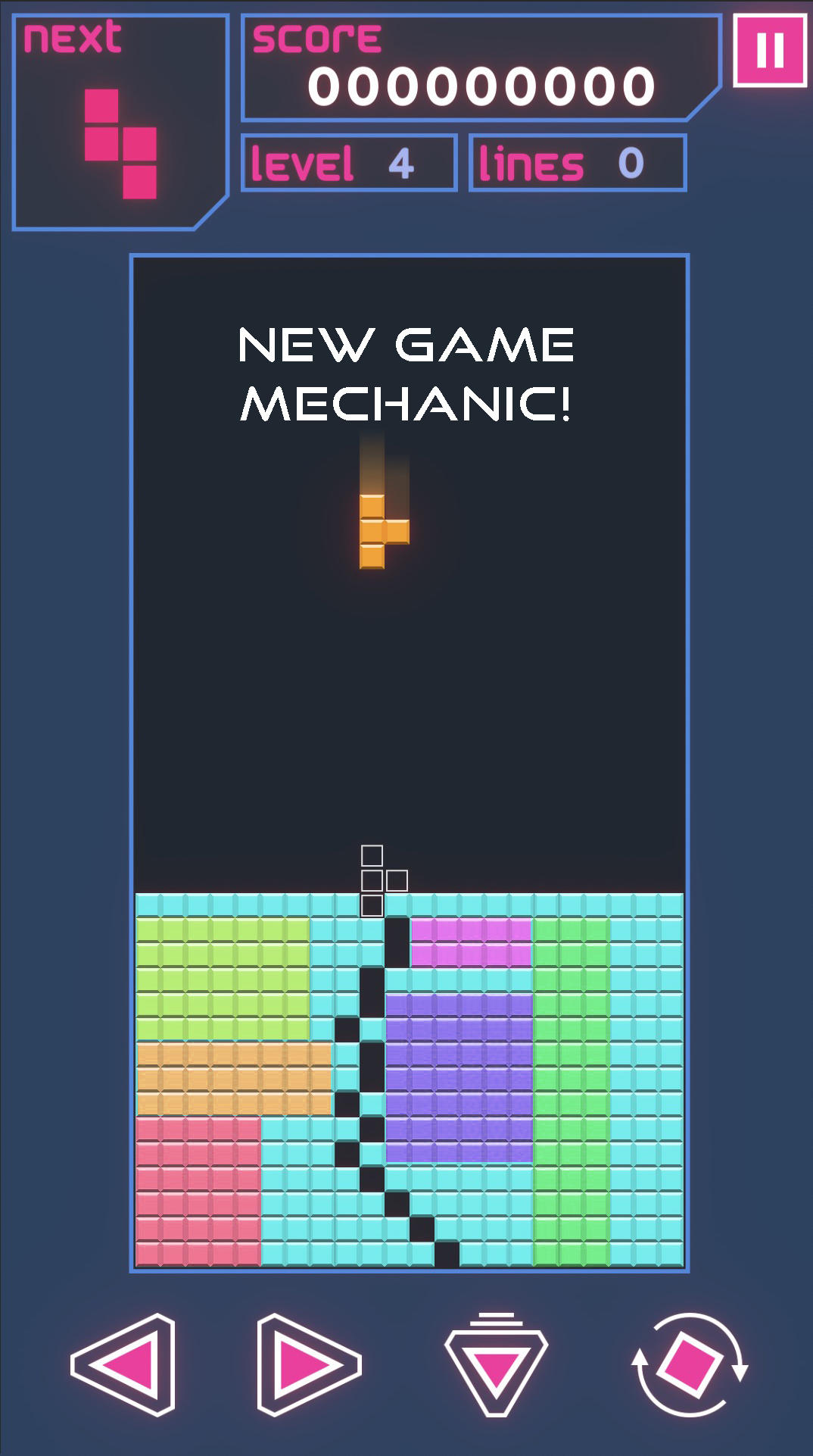 Infinite Block - Extended Game Screenshot