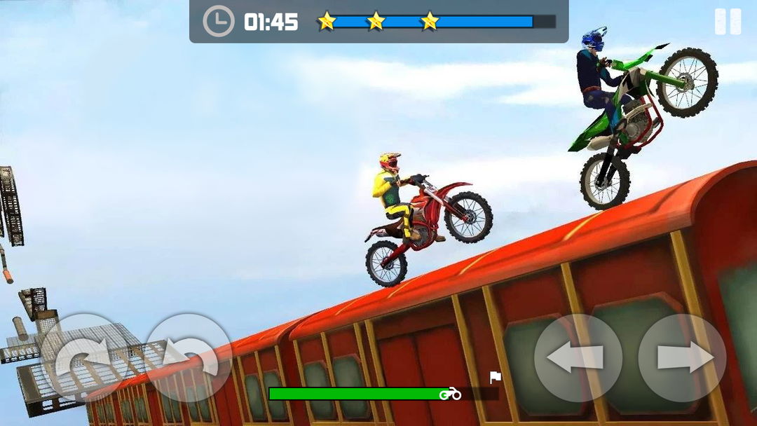 Screenshot of Motor Bike Stunt Master : Free Offline Racing Game