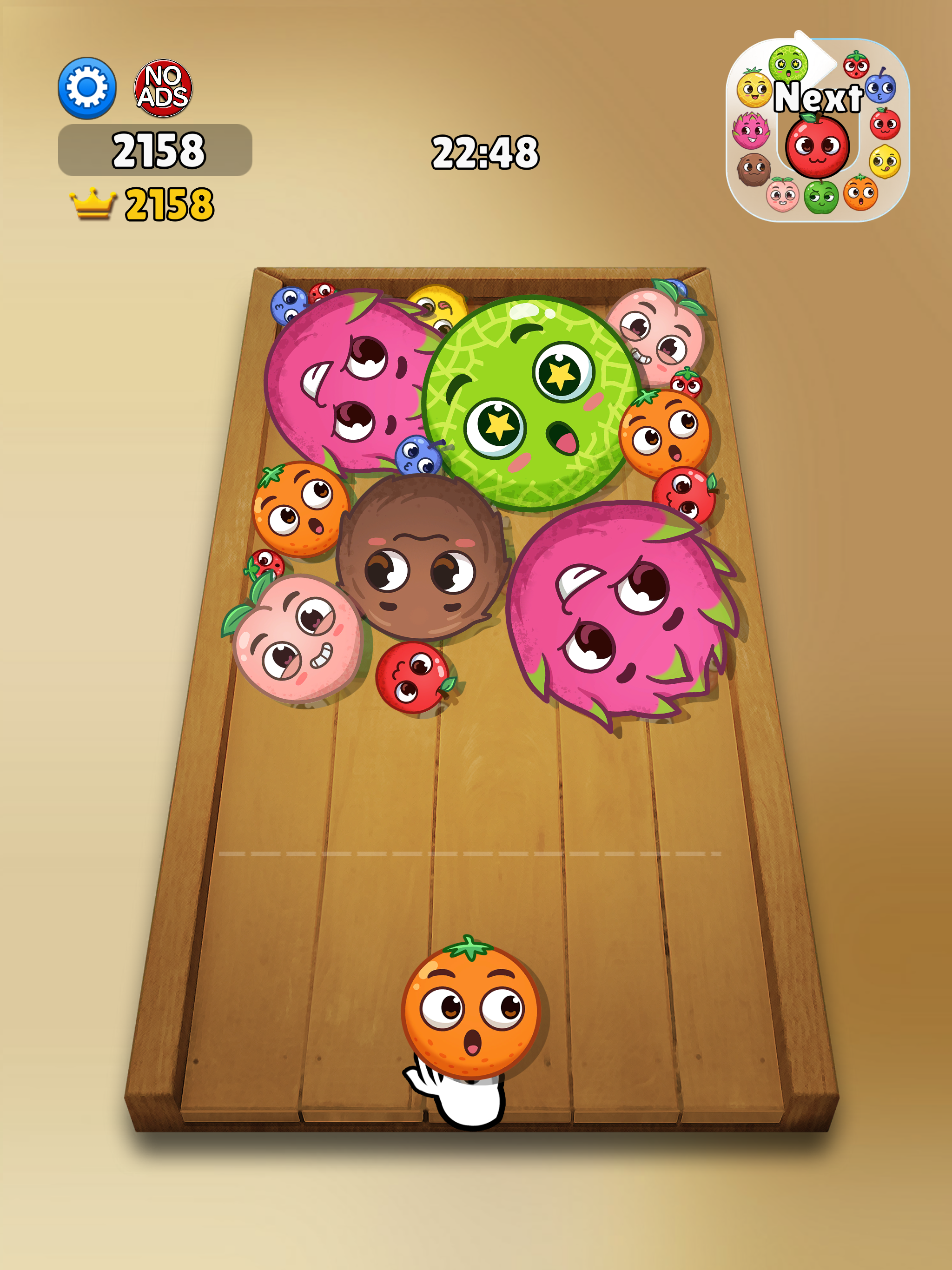 Fruit Merge: Melon Game Game Screenshot