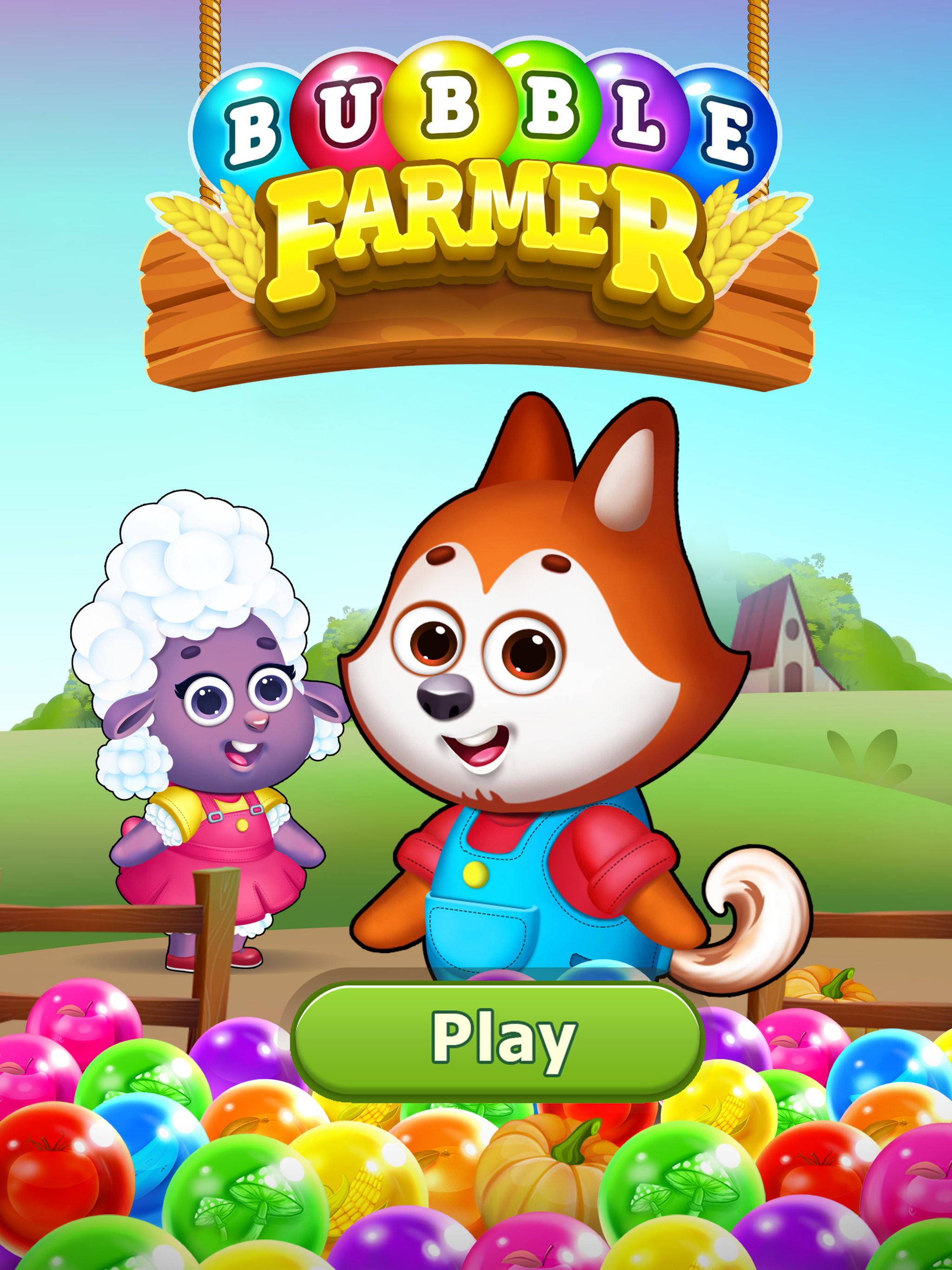 Farm Pop : Bubble Shooter 2025 Game Screenshot