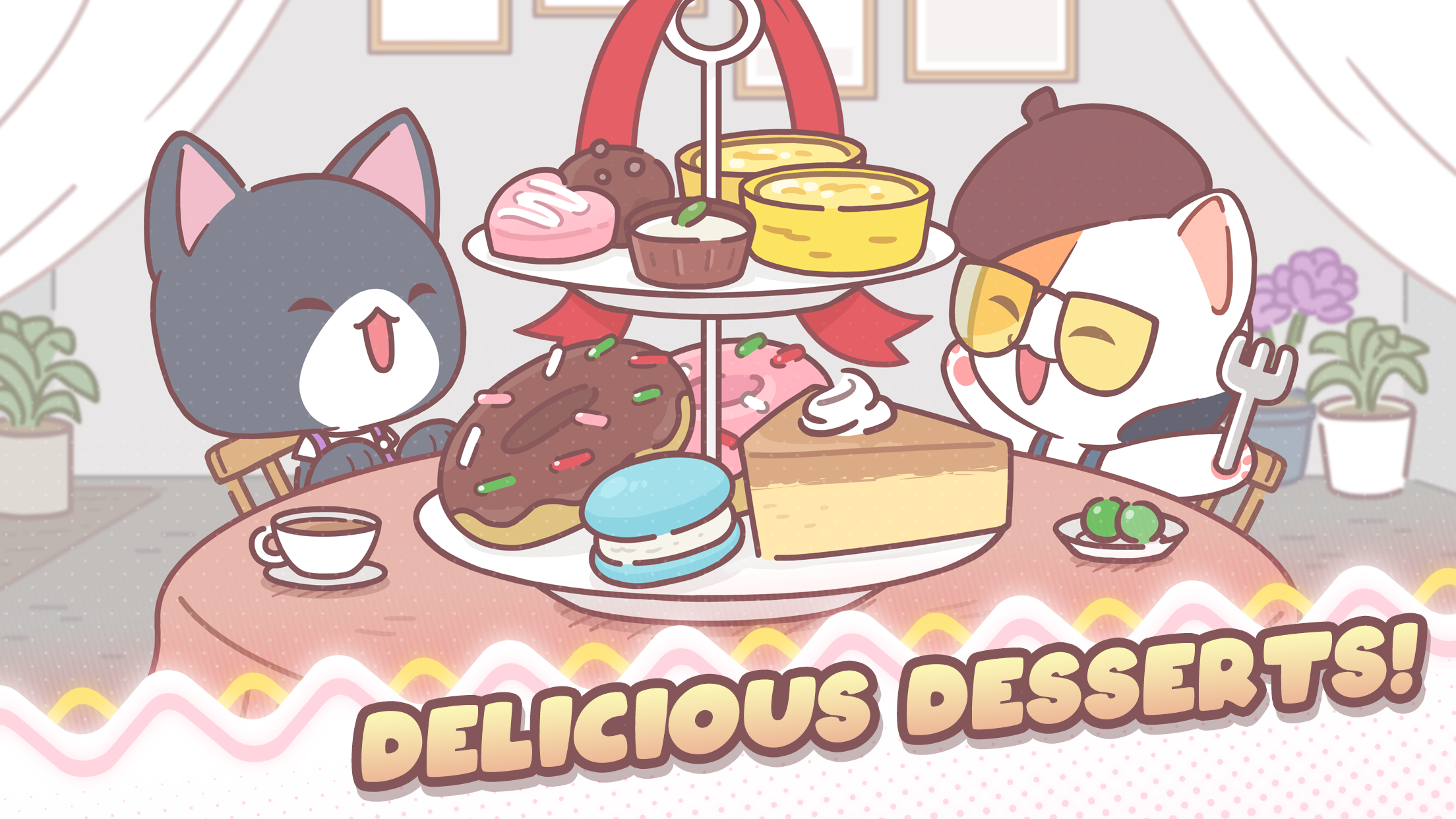 My Cat Tower : Idle Tycoon Game Screenshot