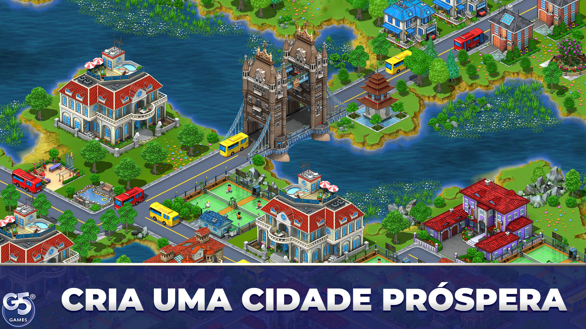 Captura de Tela do Jogo Virtual City Playground
