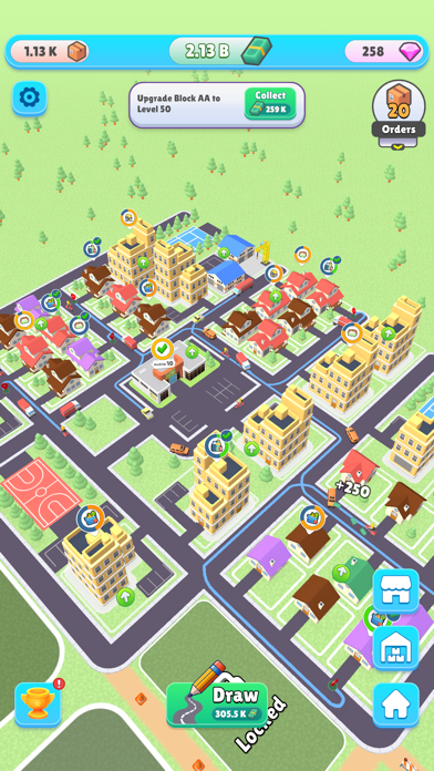 Скриншот игры City Delivery Tycoon