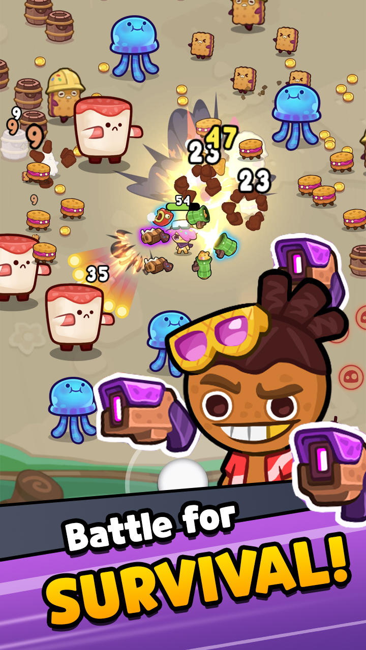 Candy Battle - Sweet Survivors ภาพหน้าจอเกม