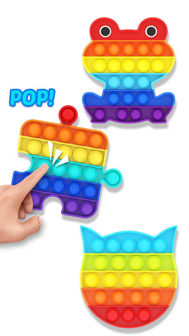 Pop It Fidget 3D screenshot game