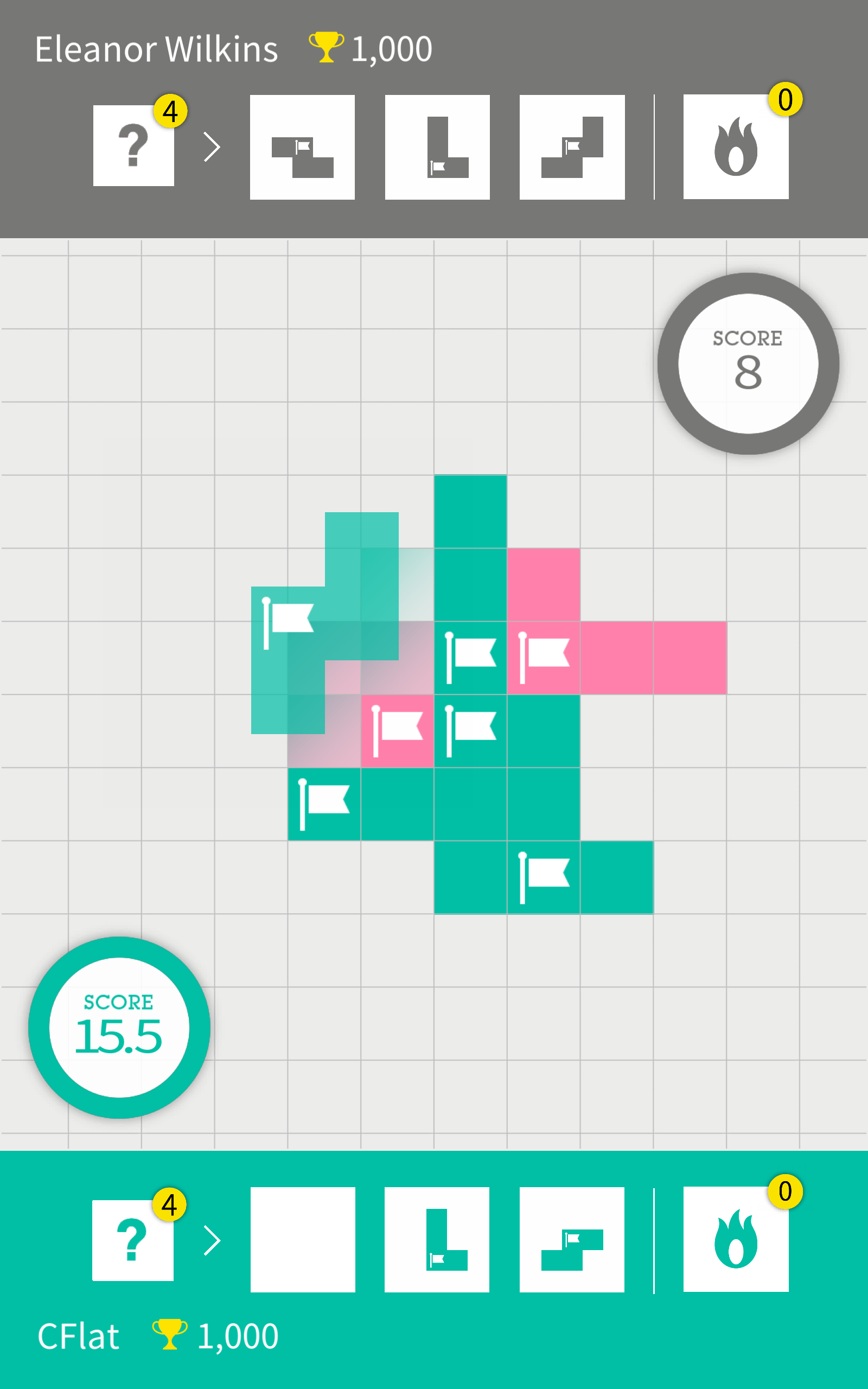 Enblox- Place blocks and conqu Game Screenshot