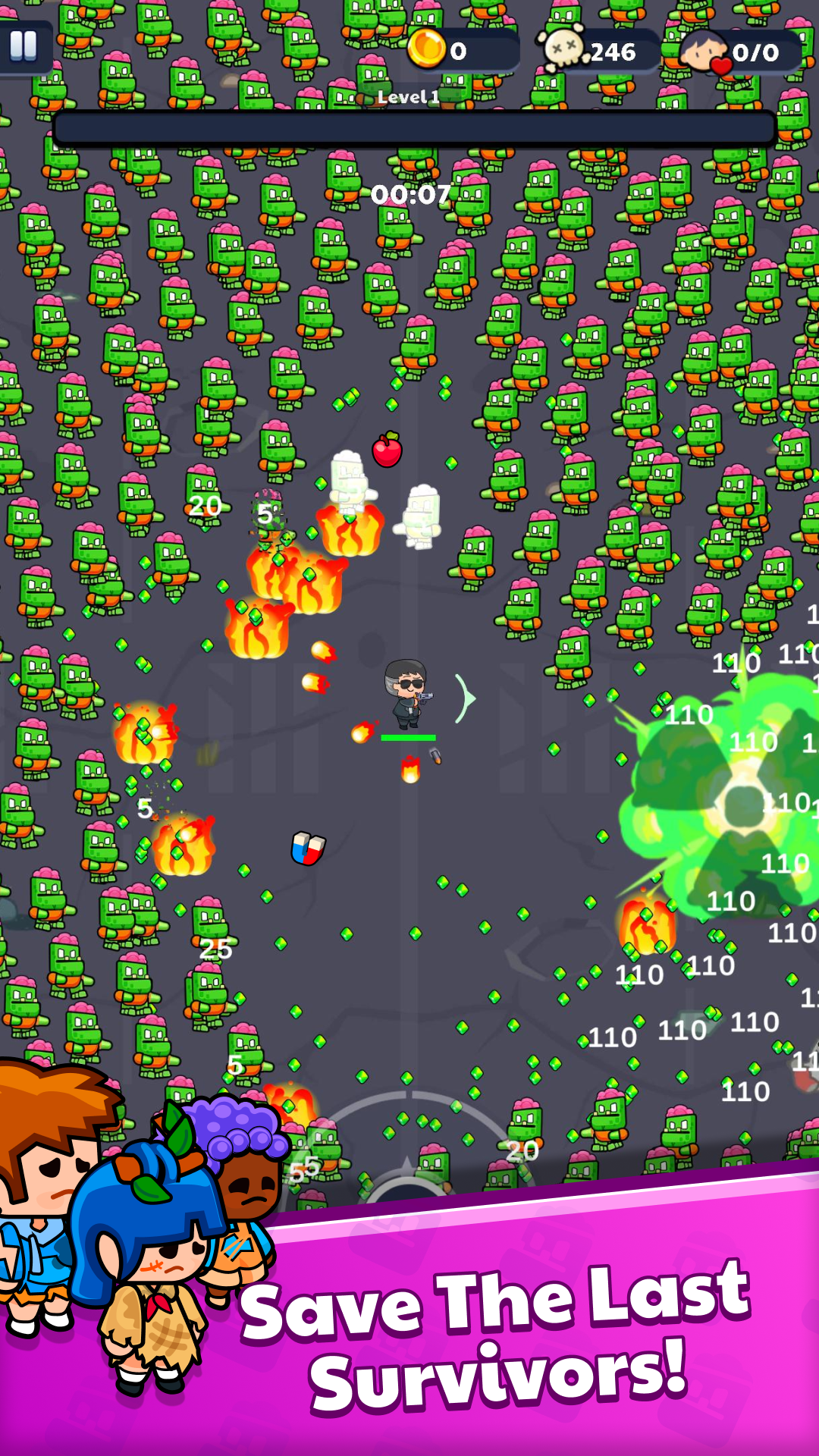 Last Agent: Survivor Fight Game Screenshot