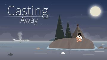 Banner of Casting Away - Survival 