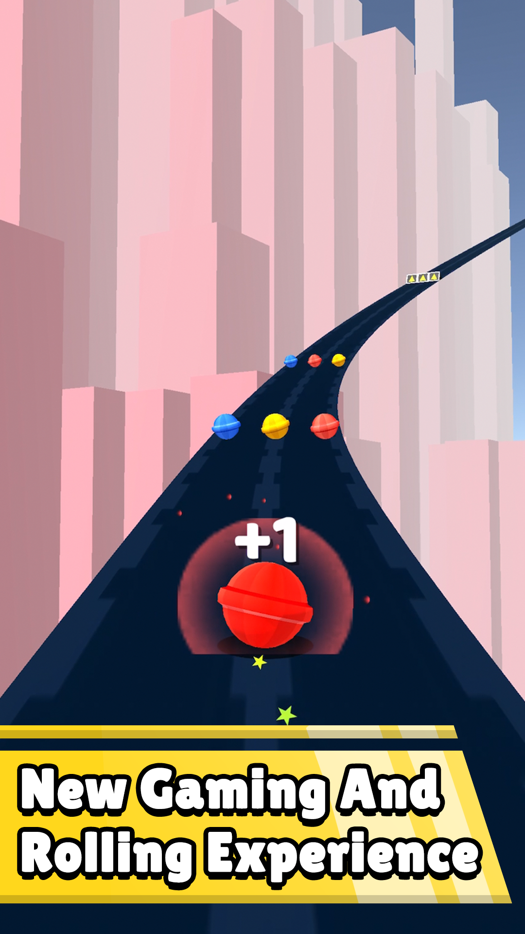 Color Road Game Screenshot