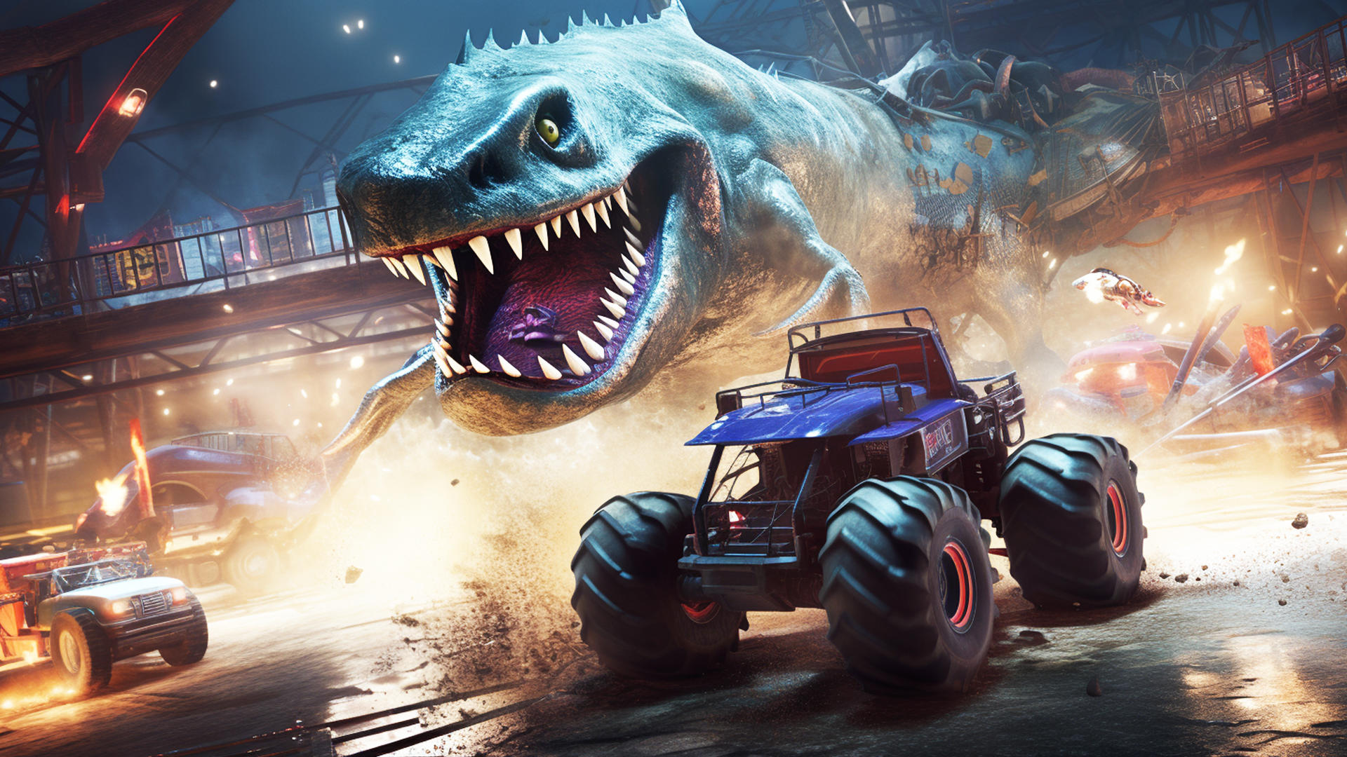 Monster Trucks: Car Wash Games android iOS apk download for free-TapTap