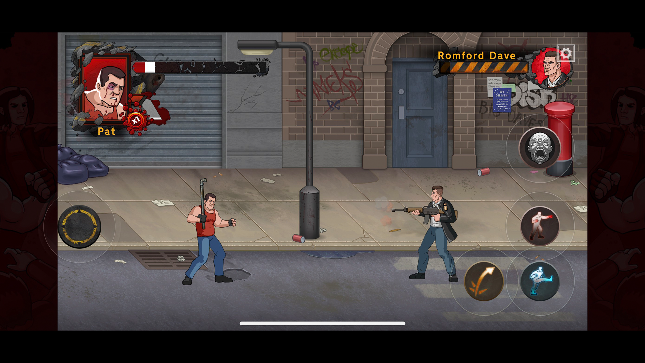 Rise of the Footsoldier Game ภาพหน้าจอเกม