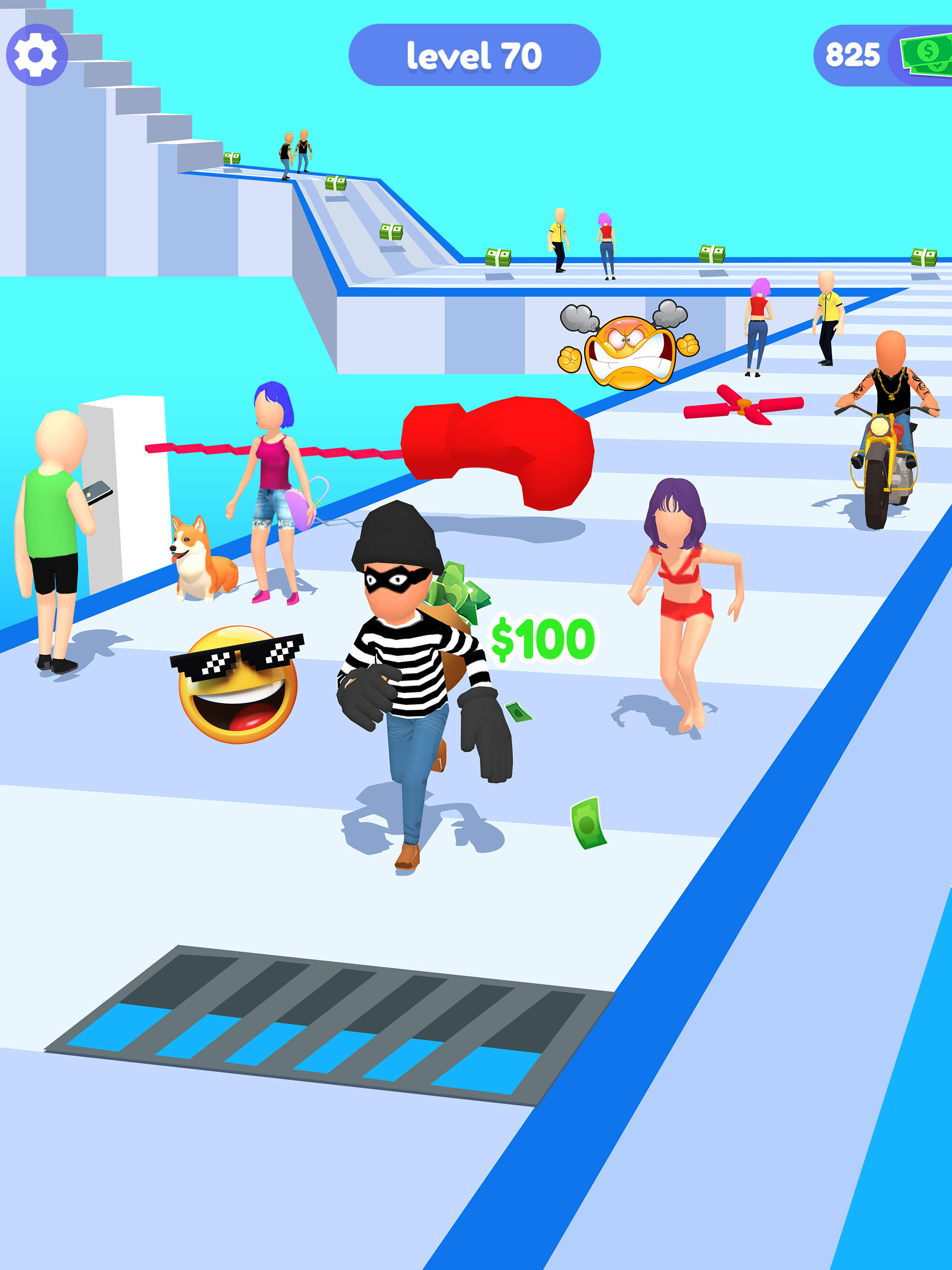 Thief Run Race 3D: Fun Race android iOS apk download for free-TapTap